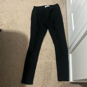 Black Ripped Skinny Jeans